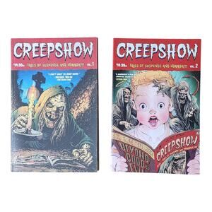 Creepshow comic Tales of suspense and horror Volume 1 & 2 Graphic Novel TPB
